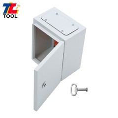 Electrical Enclosure Box IP65 Waterproof NEMA 4X 10″ x 8″ x 6” Carbon Steel