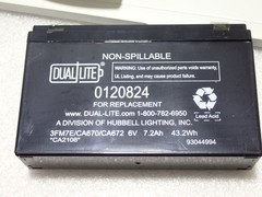 Hubbell Dual-Lite Emergency Light LM16I-03L NEW