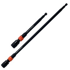Klein Tools 80208 6 and 12-Inch Extension Set, Black Base, Orange Knob