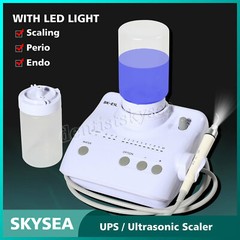Dental Ultrasonic Piezo Scaler LED Handpiece 2*Bottle Cavitron f/ EMS WOODPECKER