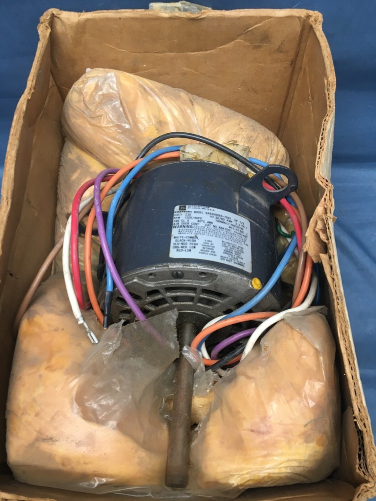 Emerson KA55HXSER-7091 1/3 HP Motor RPM 1300/4SPD Voltage 230
