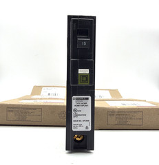 Square D HOM115PCAFI 15A CAFCI Plug-On Neutral Arc Fault Breaker 120V NEW- Lot 6