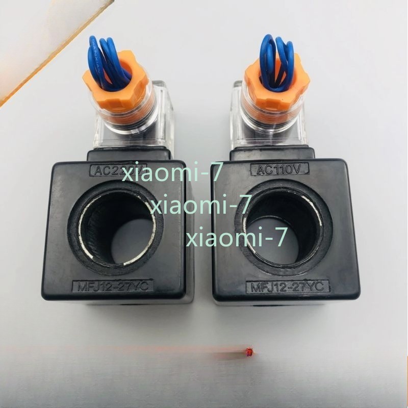 Hydraulic Solenoid Valve Coil MFJ12-27YC MFJ12-54YC Inner Hole 22mm / 26mm
