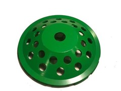 7 inch cup wheel for fast surface grinding of concrete, 7/8″ non-threaded arbor