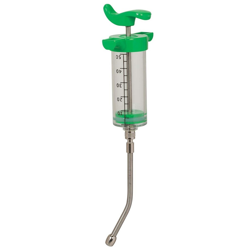 Weaver Leather Livestock Drench Gun, 50 mL, Green (70500-50)