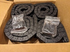NYLON CABLE and HOSE CARRIER CHAIN Wire track Kabelschlepp 0320.20KR37