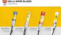 Hella OE Quality 24 Inch All Seasons Nano-Coated Rubber Cleantech Wiper Blade (S