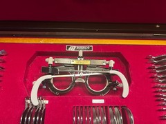 Full Marco Minus Cylinder Trial Lens Set plus Case & Trial Frame