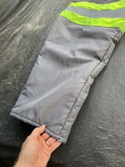 RefrigiWear 7250R Freezer Edge Insulated Bib Overalls Hi Vis 2XL Gray -30F
