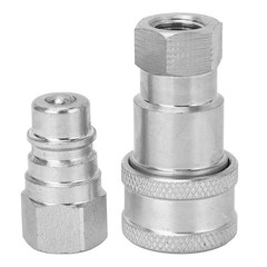 Hydraulic Quick Coupler Male And Female 1/4in NPT Quick Connect Fittings