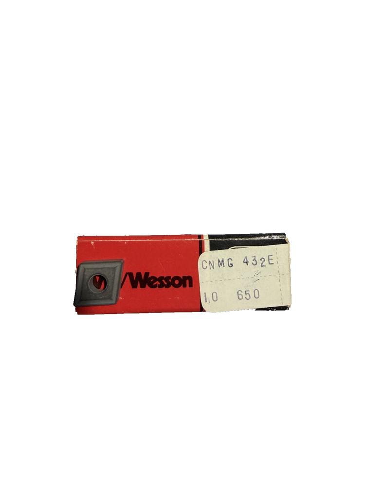 VR Wesson Carbide Insert CNMG 432 650