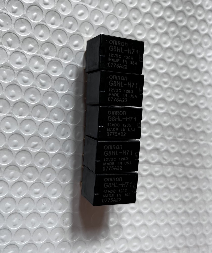 5PCS NEW OMRON Relay G8HL-H71 12V DC