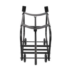 TFCFL 55 Gallon Drum Cradle, Movable Drum Cradle Drum Stand 600-pound Capacity,