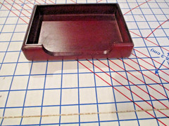 Vntg Rosewood 5″x7″ Memo Pad Holder + 3 NEW in Pkg POST-IT NOTES Ruled Memo Pads