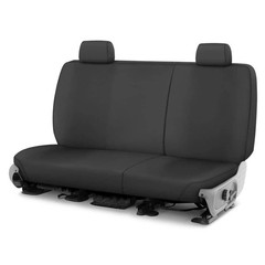 Covercraft-SS8489PCCH Polycotton Seat Saver Custom Seat Covers, Charcoal