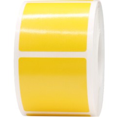 Square Stickers | 1.5″ Inches Wide – 500 Pack | Pick One Color