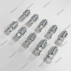 10PCS Hydraulic Hose Fitting 10643-12-12 with 3/4″ Female JIC Swivel for Parker
