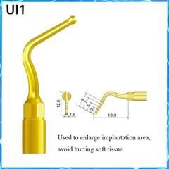 Dental Bone Cutting Tip VVDental Piezosurgery Osteotomy Surgical Tip Fits Cutter