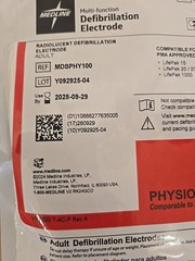 Medline Multifunction Defibrillation Electrode Adult and Child MDSPHY100 Qty-1