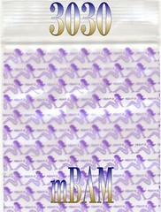 100 BUNNY & HEAVY D LOT APPLE MINI ZIP BAGGIES GREEN PURPLE MIX 2.5 MIL