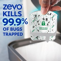 Zevo Compact Flying Insect Trap Official Refill Cartridges – Fits White