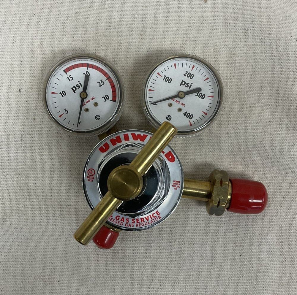 UNIWELD RUH8211 Stage Regulator CGA 510 Inlet 15psig