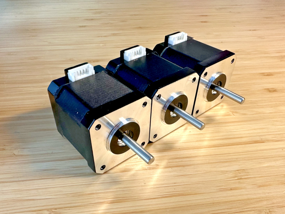 3PCS LDO Stepper Motor NEMA 17 55Ncm (77.9oz.in) 2.0a 48mm for 3D Printer