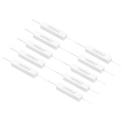 Reliable 30 Ohm Ceramic Cement Resistors – 20 Pcs, 10W Power, Moisture Resistant