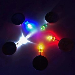 Lot of 100 PCS 5mm round White Red Yellow Green Blue LED super bright bulb light