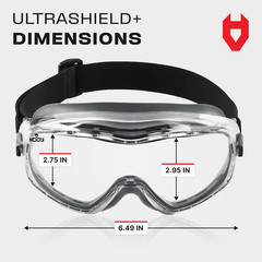 Nocry anti Fog Safety Goggles for Men and Women with Premium anti Scratch Coatin