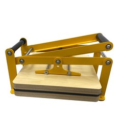 Wooden Lino Printing Hand Lever Press Machine,15in ×15 in Block Printing Press