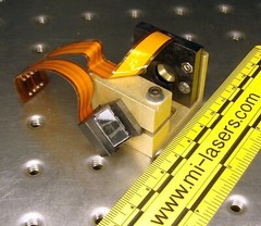 VARIABLE OPTICAL ELECTRONIC LASER ATTENUATOR HeNe helium neon electro- optic