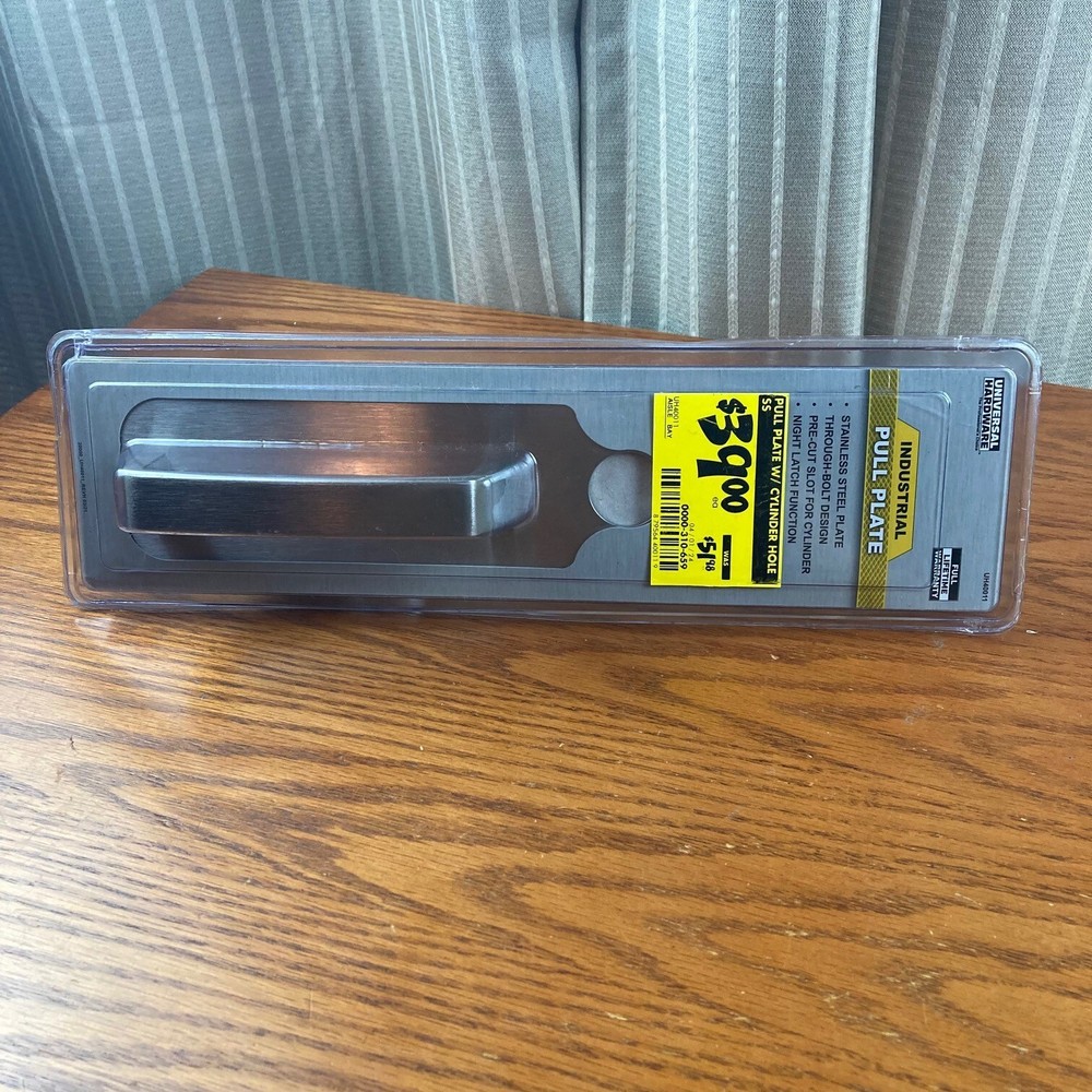Universal Hardware Commercial Stainless Steel Pull Handle, UH40011 – NEW Sealed!
