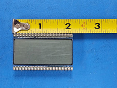 (2) 096P106C DISPLAYTECH LCD NUMBERIC Display Module 40PIN DIP Through Hole