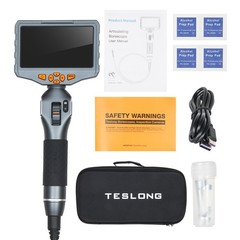 Teslong TD500 Automotive Inspection Camera 8.5MM Borescope Endoscope 1.55m Tube