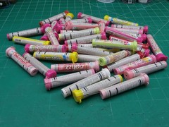 Kester Solder Rosin Core 4 Pounds .031 63/37 New 90 Dispenser Tubes
