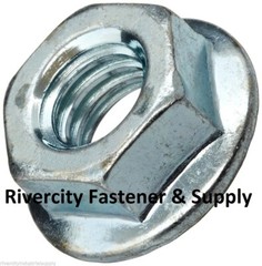 M6-1.0 JIS Flange Nuts Small Hex M6x1.0 Nut 6mm x 1.0 Smooth Flange 10.9