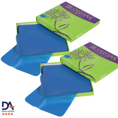 2 X Blue Dental Dam 5 × 5″ Rubber Latex Clinical Isolation Barrier Sheet 104Pcs