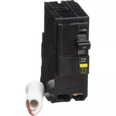 QO 20-Amp 2-Pole GFCI Breaker (QO220GFIC)