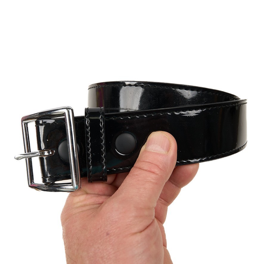 Dutyman Belt High-Gloss Leather Garrison Duty Model 1631 1-3/4” – Size 30