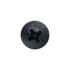 #10 x 3/4″ Deep / Coarse Thread Phillips Pan Head Screws Black Phosphate