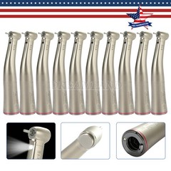 AS 1:5 Electric Increasing Fiber Optic LED Contra Angle Handpiece Standard CE