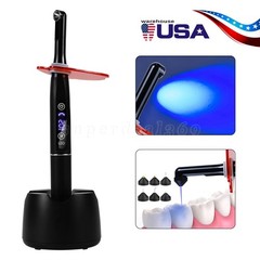 Dentist Dental LED Curing Light Lamp Wireless Cordless Resin Cure 5W 2000mW/cm²