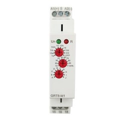 GRT8-M1 Multifunction Time Relay,DIN Rail AC/DC 12V~240V Timer Relay 16A 1×SPDT