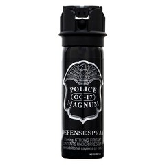 4 POLICE MAGNUM Pepper Spray Self Defense 3oz Flip Top Stream Belt Clip Security