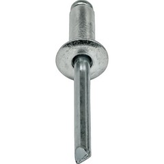 Pop Rivets 1/4″ x 1/2″ Aluminum Body Steel Mandrel Dome Head Blind Qty 25