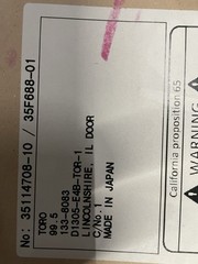 New Toro/ Kubota Engine 133-8083,1J991-24000 Model 1J99124000, D1305-EF03