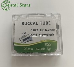Dental Ortho Buccal Tubes 1st 2nd Molar Roth MBT Monoblock Bondable Mesh Base