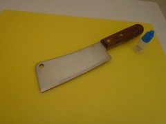 Dexter USA 6-inch High Carbon Steel Blade Cleaver Small to Med Cuts Factory 2nd