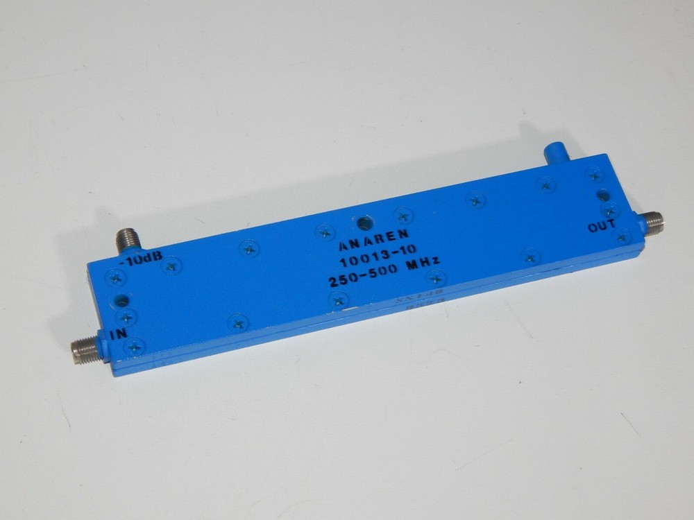 Directional Coupler ANAREN 10013-10 250-500 MHz 10dB SMA 0.25-0.50 Ghz